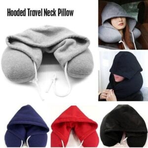 HoodiePillow Memory Foam Travel Pillow