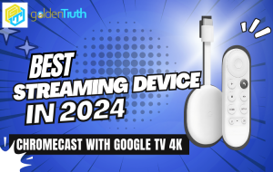 Chromecast with Google TV 4K Streaming Device