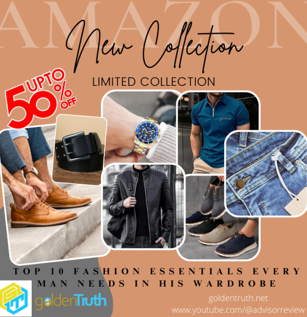 Top 10 Fashion Essentials Every Man Needs in His Wardrobe